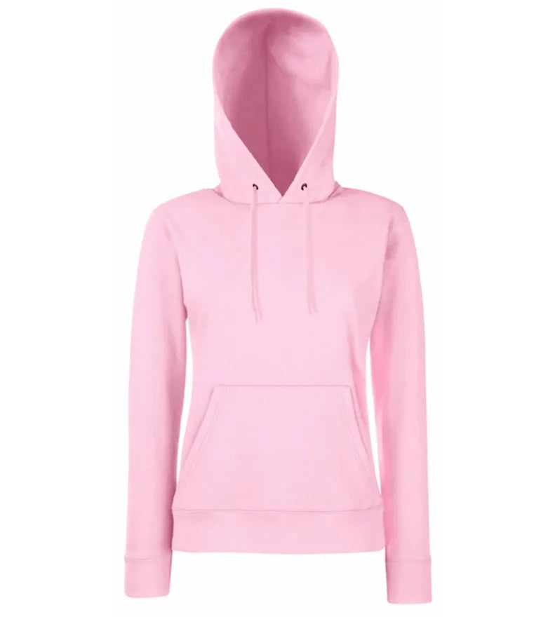 Ladies Classic Hooded Sweat LightPink