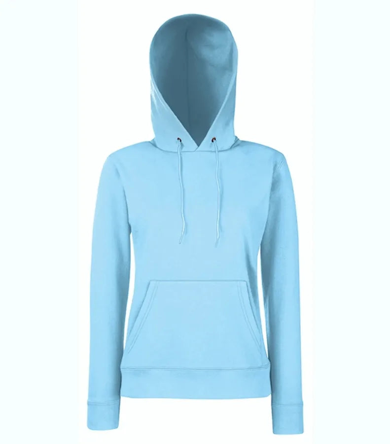 Ladies Classic Hooded Sweat NewSkyBlue