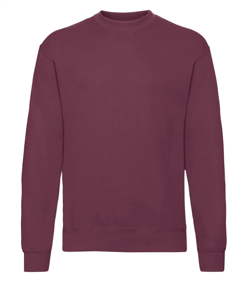 Classic Set In Sweat Burgundy