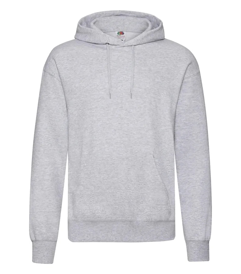 Classic Hooded Sweat Heather Grey