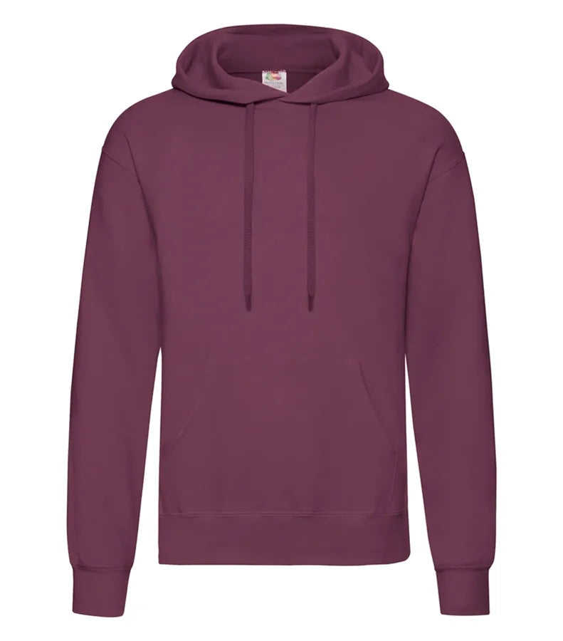 Classic Hooded Sweat Burgundy