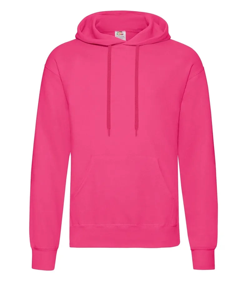Classic Hooded Sweat Fuchsia