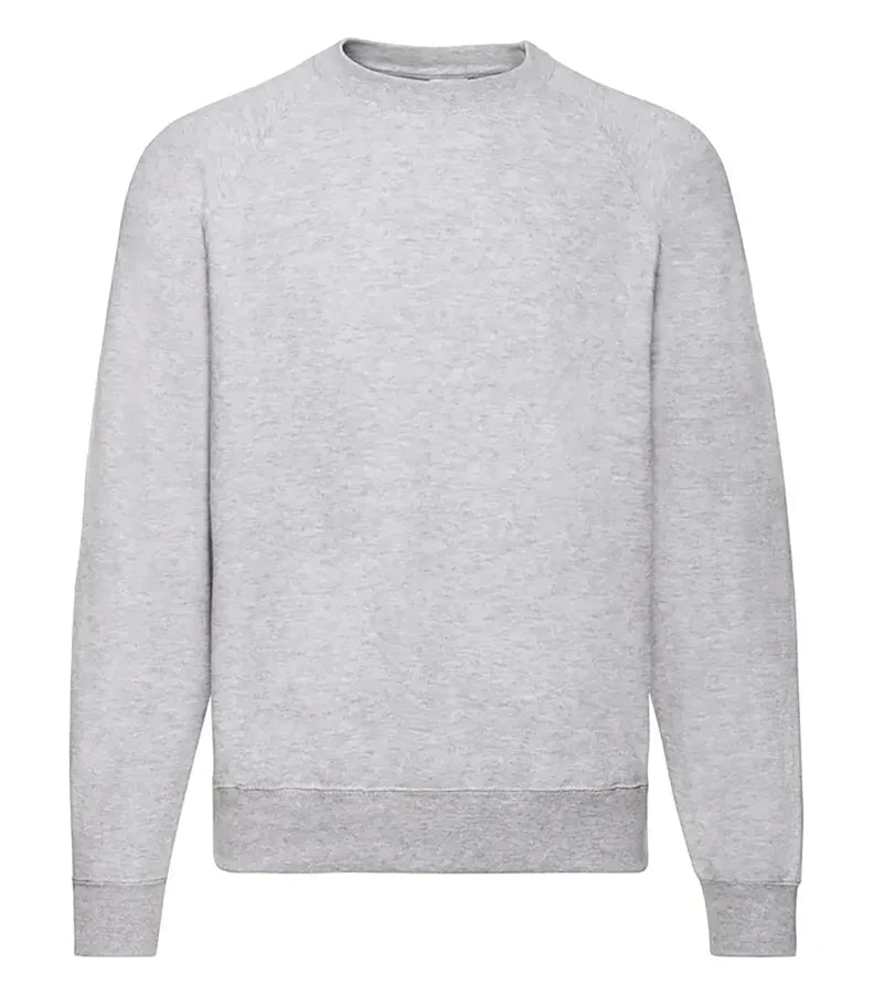 Classic Raglan Sweat Heather Grey