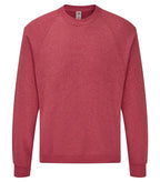 Classic Raglan Sweat HeatherRed