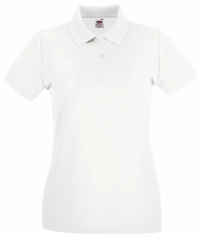 Ladies Premium Polo White