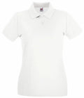 Ladies Premium Polo White