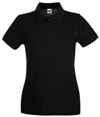 Ladies Premium Polo Black