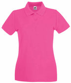 Ladies Premium Polo Fuchsia