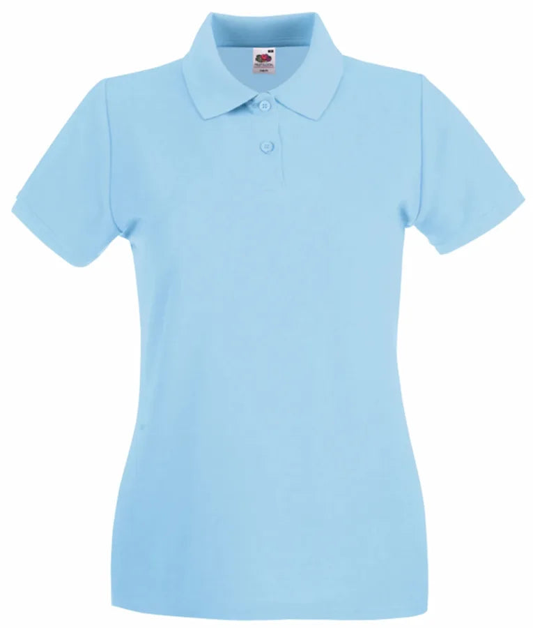 Ladies Premium Polo NewSkyBlue