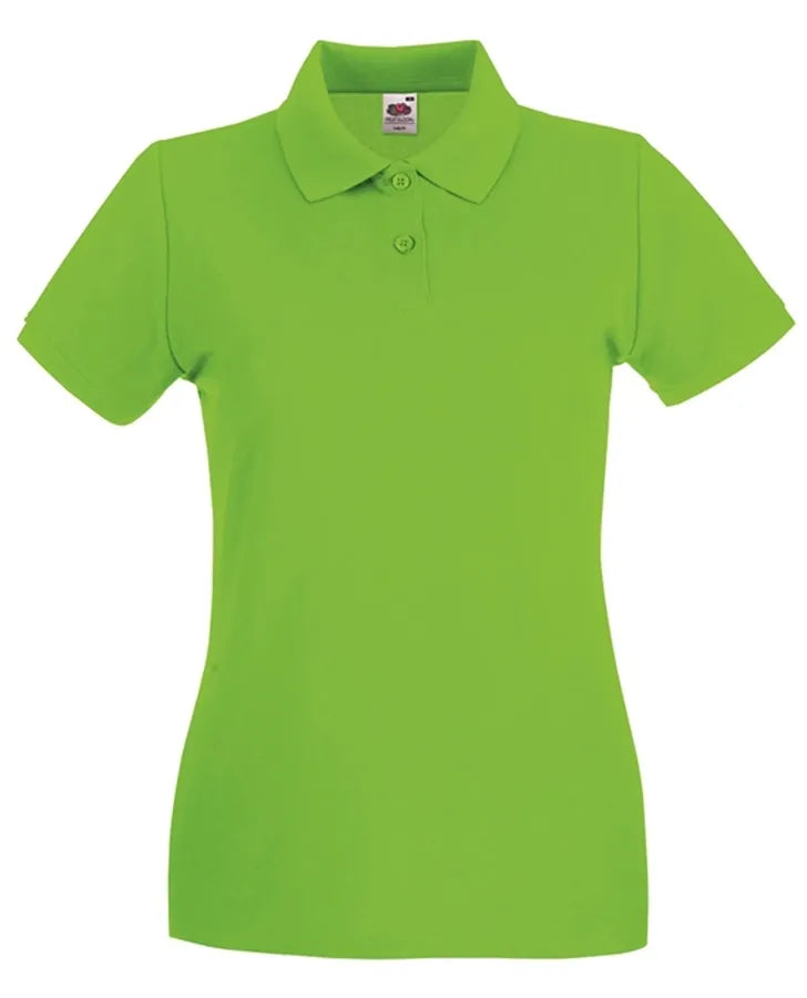 Ladies Premium Polo Lime