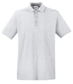 Premium Polo Heather Grey