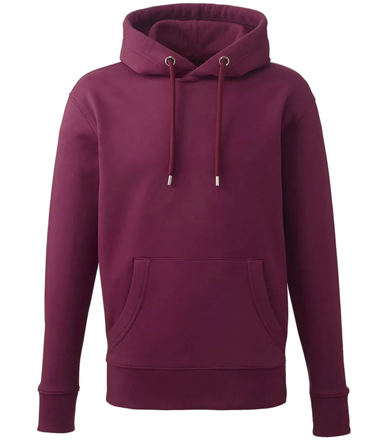 Mens Anthem hoodie Burgundy