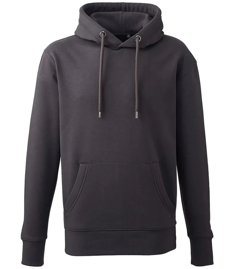 Mens Anthem hoodie Charcoal