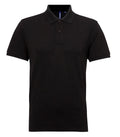 Men's poly/cotton blend polo Black