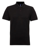 Men's poly/cotton blend polo Black