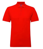Men's poly/cotton blend polo CherryRed