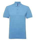 Men's poly/cotton blend polo Cornflower