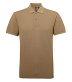 Men's poly/cotton blend polo Khaki
