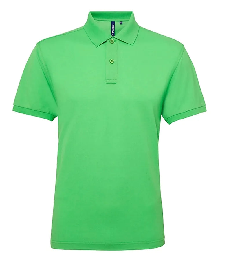 Men's poly/cotton blend polo Lime