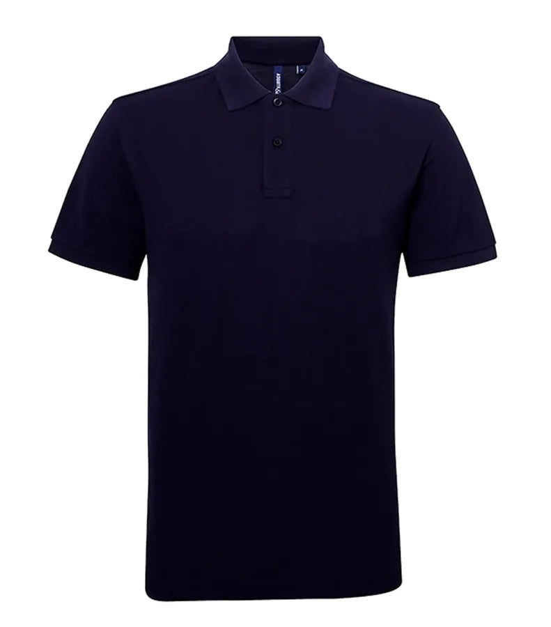 Men's poly/cotton blend polo Navy