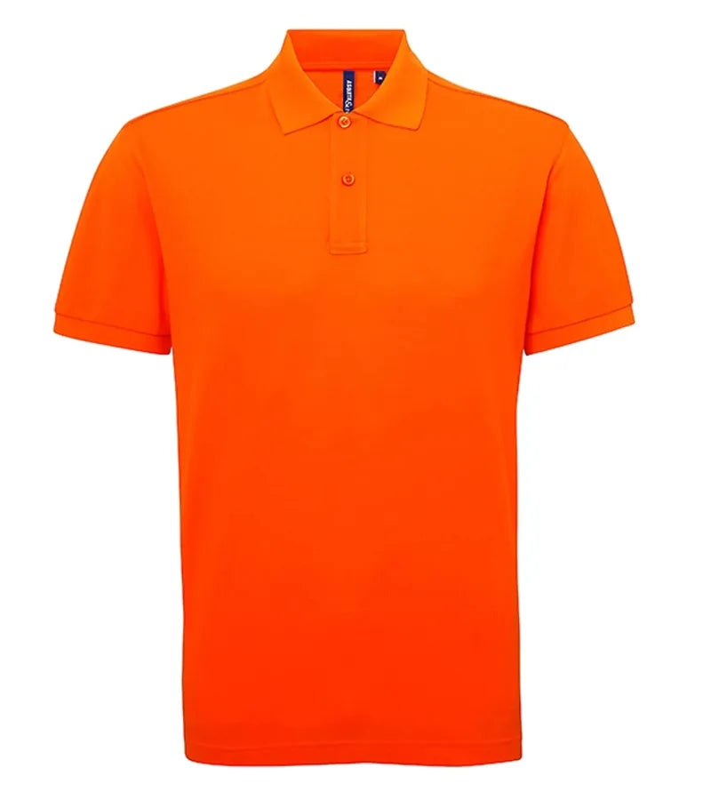 Men's poly/cotton blend polo Orange