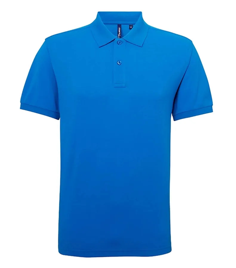 Men's poly/cotton blend polo Sapphire