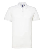 Men's poly/cotton blend polo White