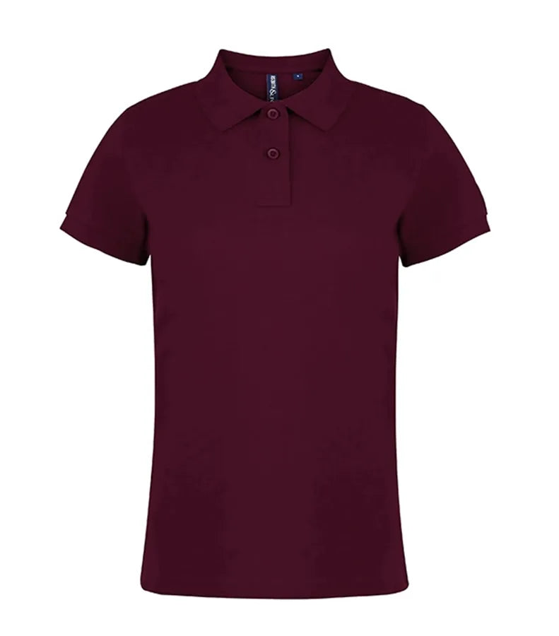 Women's polo Burgundy