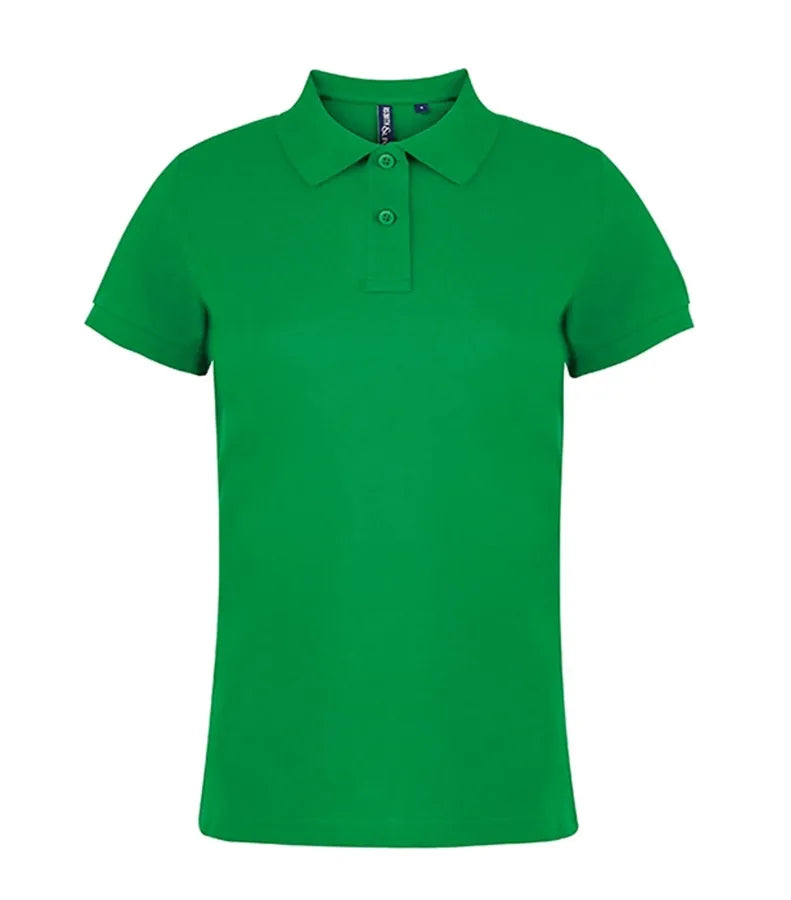Women's polo Kelly