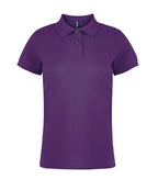 Women's polo Purple