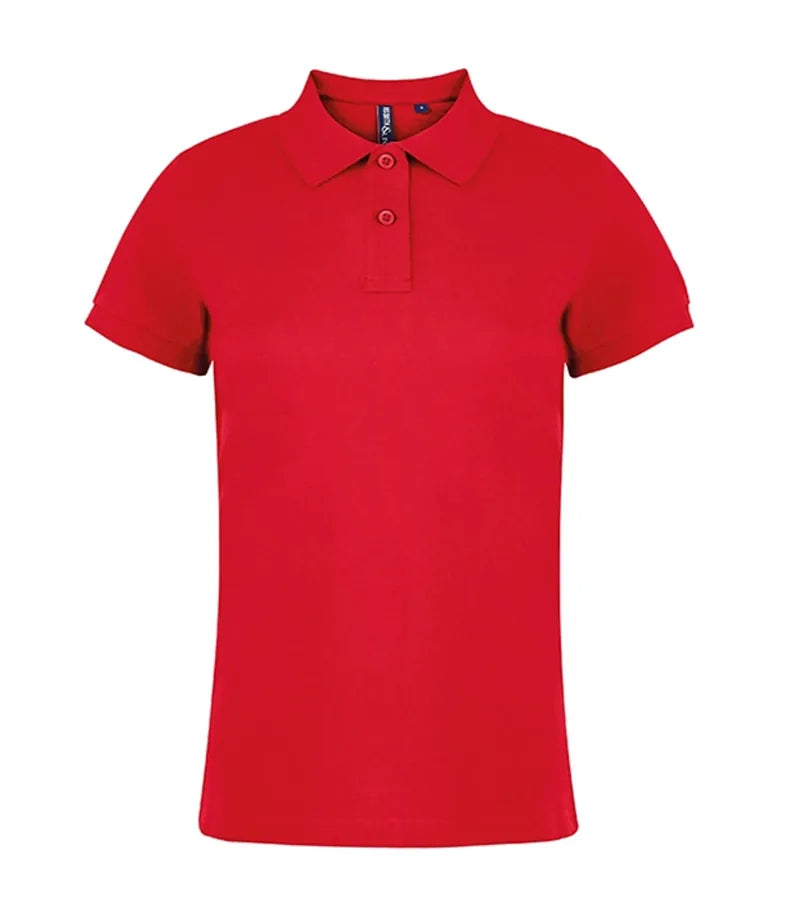 Women's polo Red