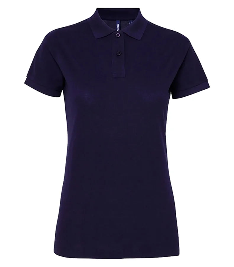 Women's poly/cotton blend polo Navy