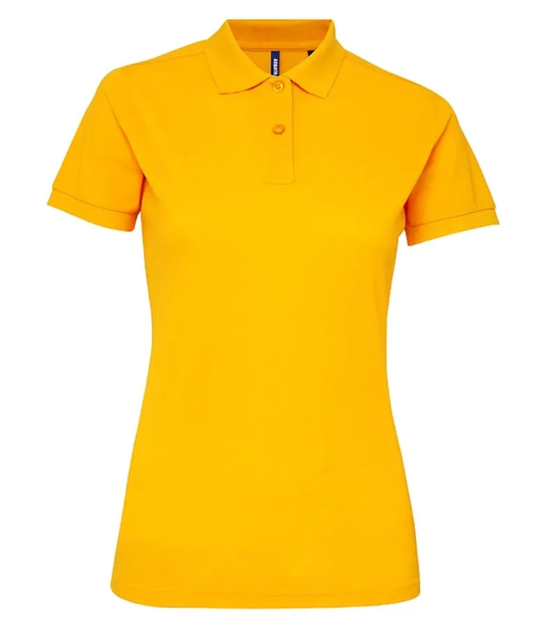 Women's poly/cotton blend polo Sunflower