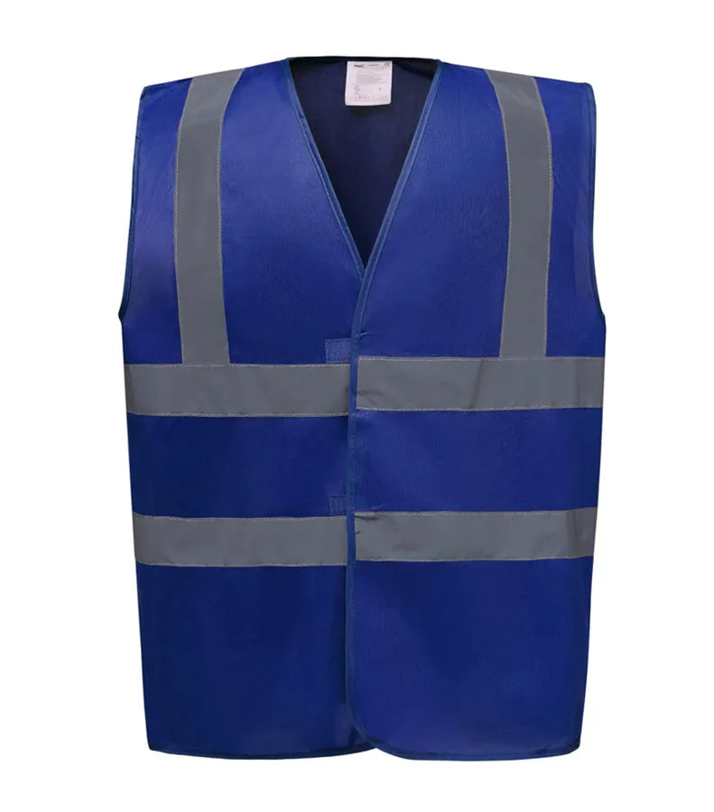 Hi vis 2 band and braces waistcoat RoyalBlue