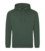 College Hoodie BottleGreen