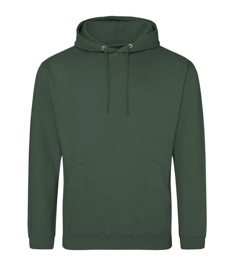 College Hoodie BottleGreen