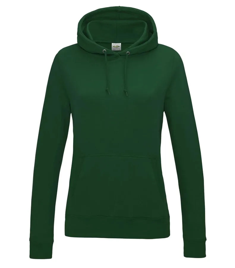 Women's College Hoodie BottleGreen