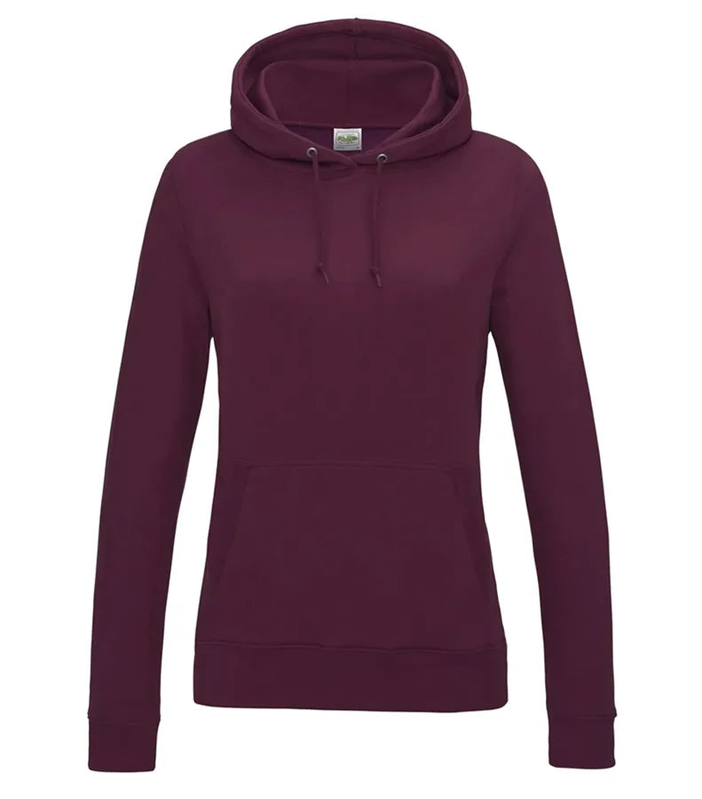 Women's College Hoodie Burgundy