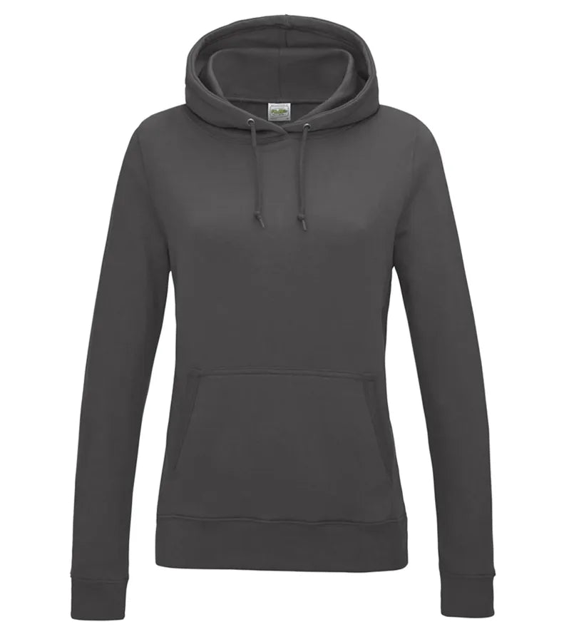 Women's College Hoodie Charcoal