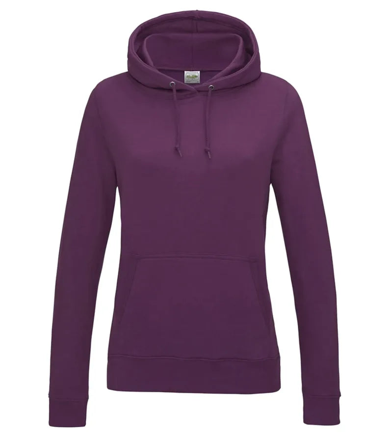 Women's College Hoodie Plum