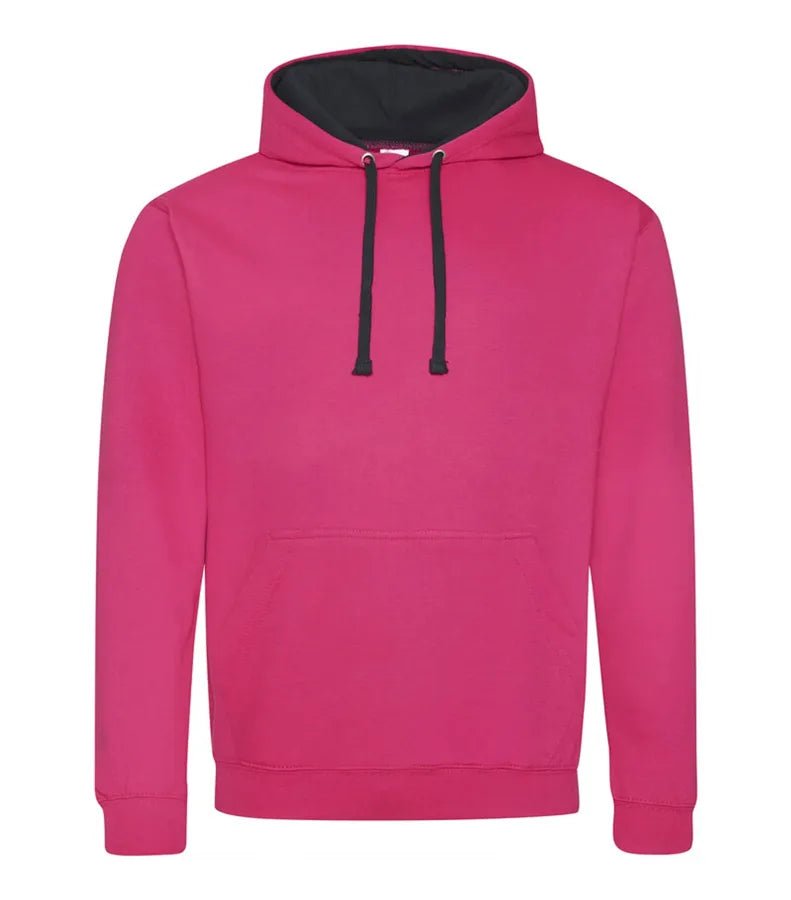 Varsity Hoodie HotPink/FrenchNavy