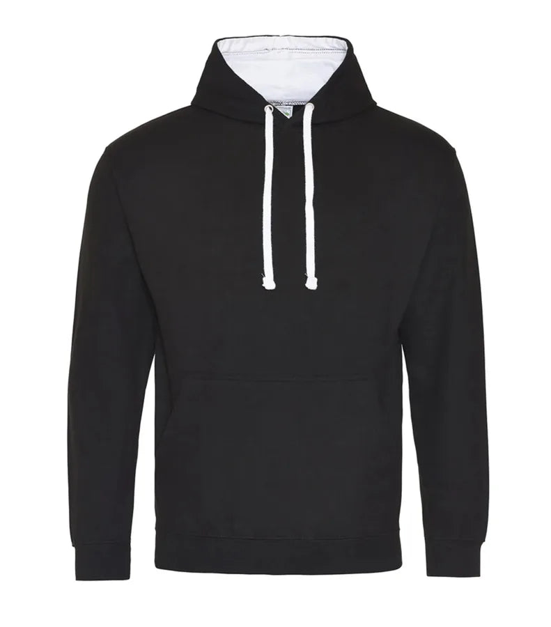 Varsity Hoodie JetBlack/ArcticWhite