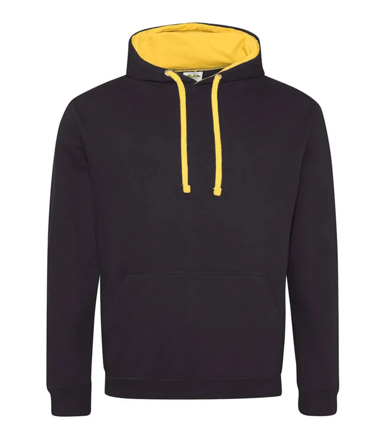 Varsity Hoodie JetBlack/Gold