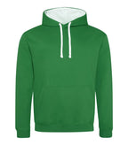 Varsity Hoodie KellyGreen/ArcticWhite