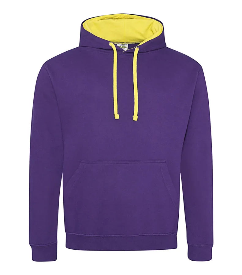 Varsity Hoodie Purple/SunYellow