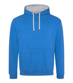 Varsity Hoodie SapphireBlue/HeatherGrey