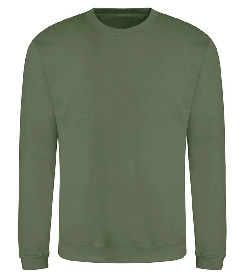 AWDis Sweat EarthyGreen