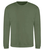 AWDis Sweat EarthyGreen