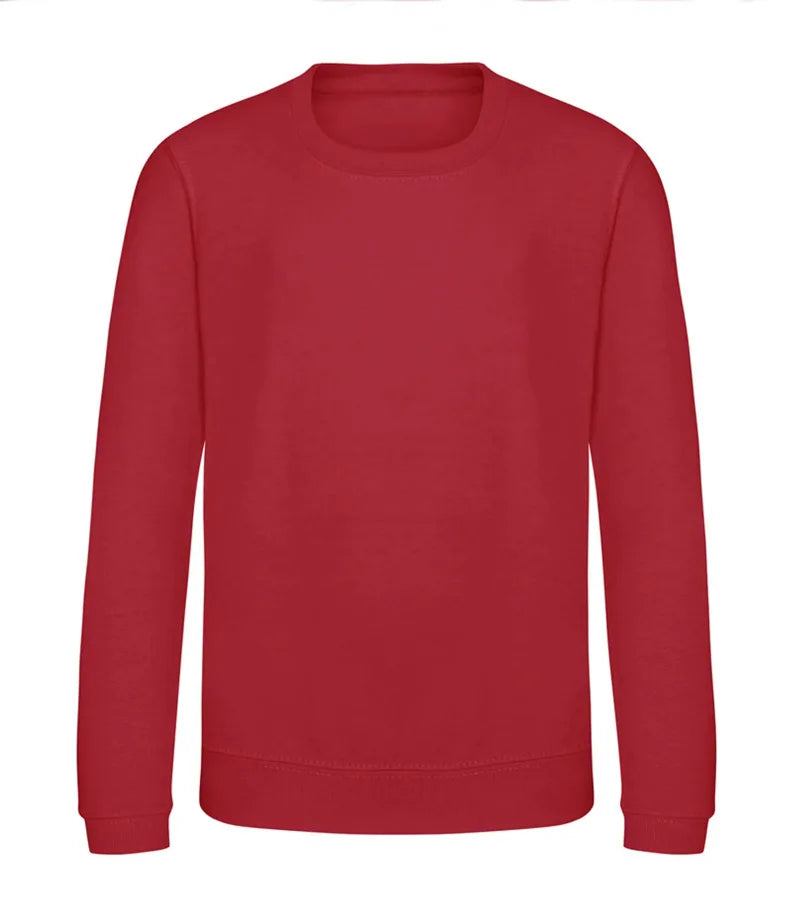 Kids AWDis Sweat FireRed