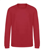 Kids AWDis Sweat FireRed